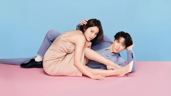 Aoshima-kun Is Mean - Portada de fondo del drama