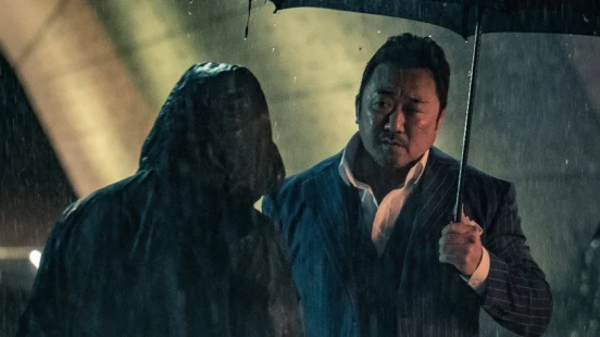 El gangster, el policía y el diablo Latino - Portada de fondo del drama